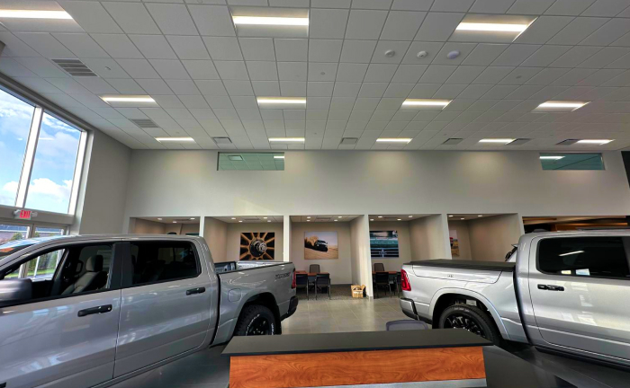 Jeep and Dodge dealership interior renovation 2